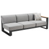 HIGOLD CAMBUSA 2062100 Grey 9-Seater Modular Corner Lounge Set