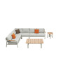 Higold VISCONTI (Textilene) White Corner Lounge Set 3019210