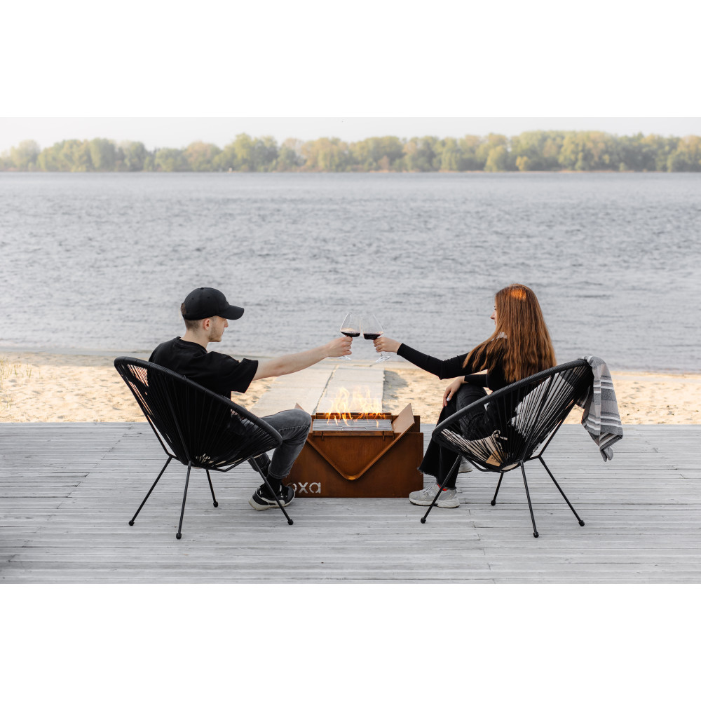 Гриль-вогнище OXA Corner з CorTen (чаша для вогню) Гриль-вогнище OXA Corner з CorTen (чаша для вогню)