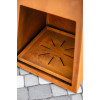 Кострова чаша-вогнище OXA Taper з CorTen (чаша для вогню)