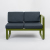 Double sofa OXA desire dark left module Double sofa OXA desire dark left module